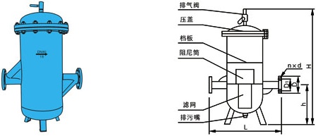 消氣過濾器結構圖